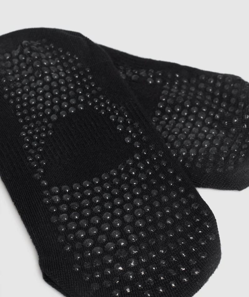 Gymshark Studio Socks Black | CA 5N6370